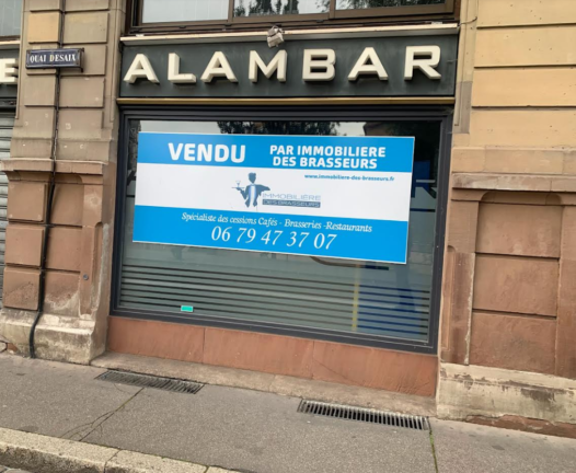 Vente de l'affaire "ALAMBAR"